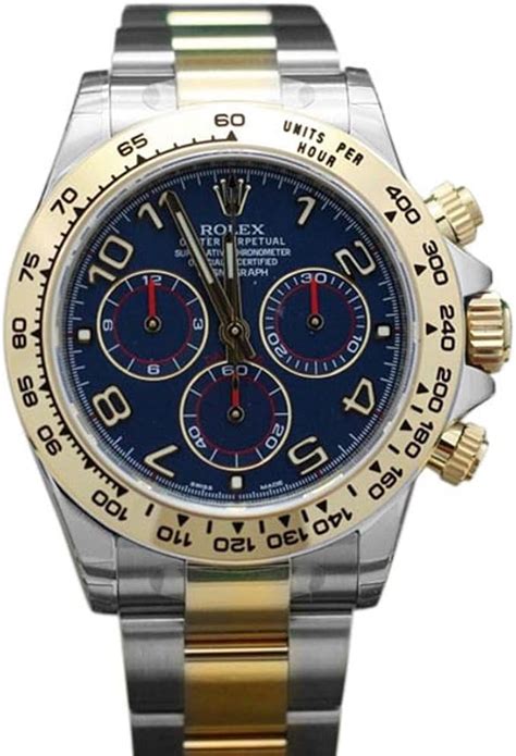 rolex daytona bicolor stahl / gold blaues zifferblatt|Rolex daytona gold.